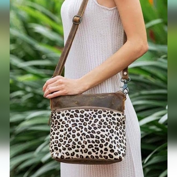 Myra Bag Bags Nwt Myra Bag Leopard Print Cowhide Poshmark